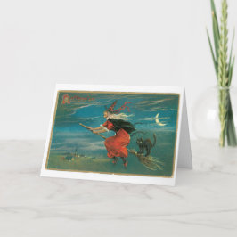 Tarjeta de saludo de Halloween