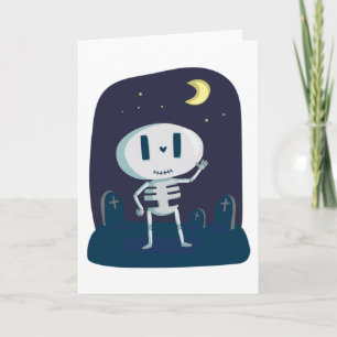 Tarjeta de saludo de Halloween/Bocadillo de regalo