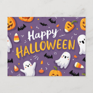 Tarjeta de saludo de Halloween - ¡Envíe chillidos 