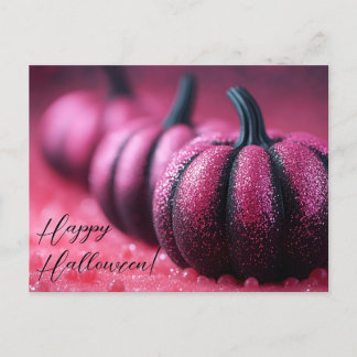 Tarjeta de saludo de Halloween para Purpurinas neg