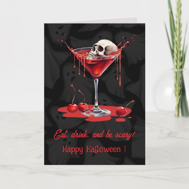 Tarjeta de saludo de Halloween personalizada - Fun (Anverso)