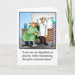 Tarjeta De Saludo De Humor De Cumpleaños Para Él