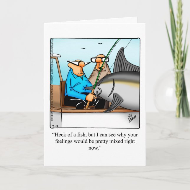 Tarjeta de saludo de humor para animaciones divert (Anverso)