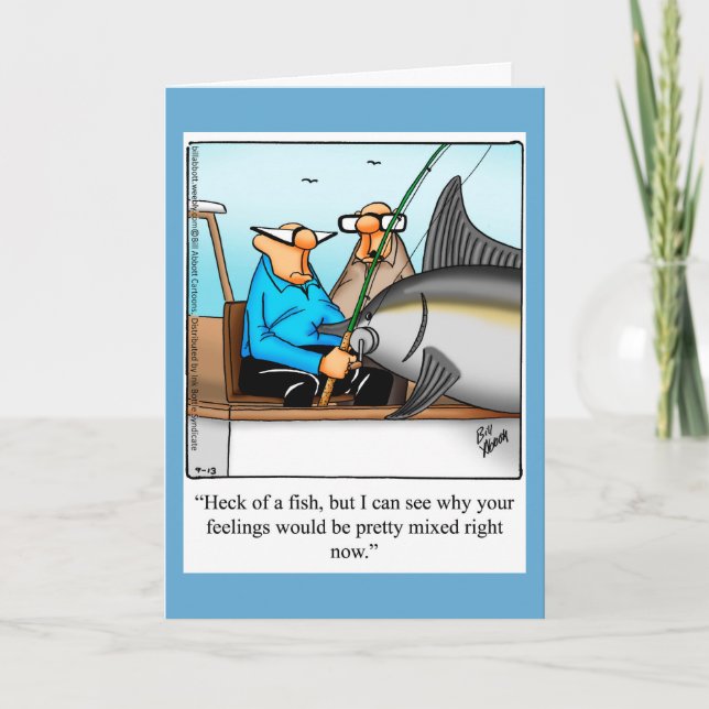 Tarjeta de saludo de humor para animaciones divert (Anverso)