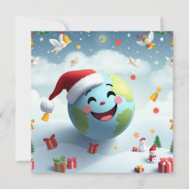 Tarjeta de saludo de invierno