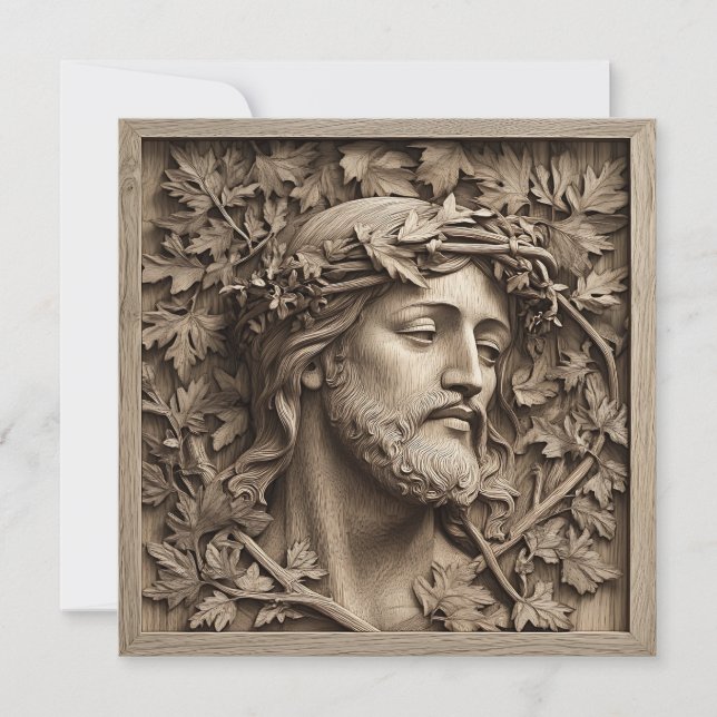 Tarjeta de saludo de Jesús (Anverso)