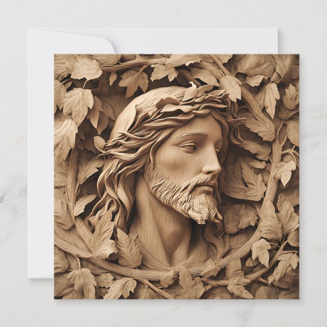 Tarjeta de saludo de Jesús (Anverso)