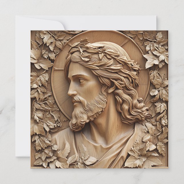 Tarjeta de saludo de Jesús (Anverso)