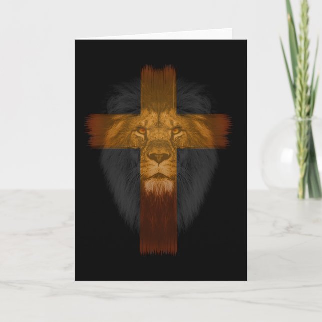 Tarjeta de saludo de Jesús León de Judá (Anverso)