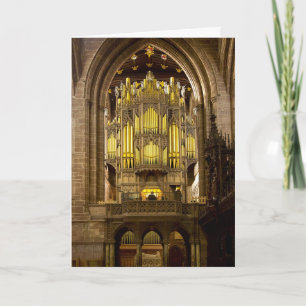 Tarjeta de saludo de la catedral de Chester