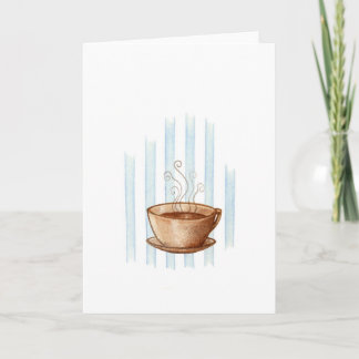 Tarjeta de saludo de la Copa del Café