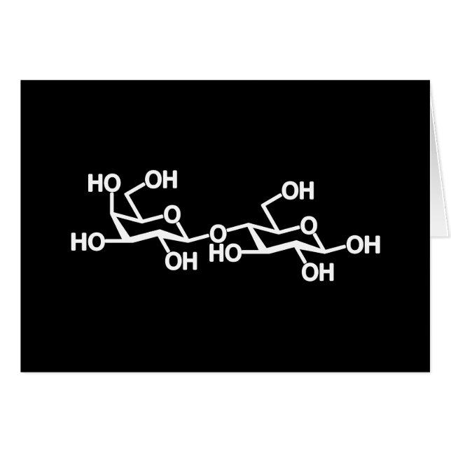 Tarjeta de saludo de la estructura de la leche de  (Anverso (Horizontal))