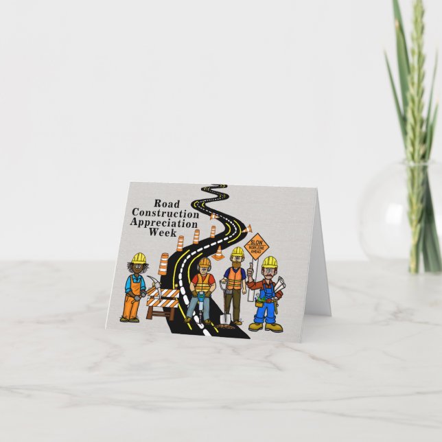 Tarjeta de saludo de la Semana de Apreciación de C (Anverso)