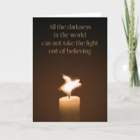 Tarjeta de saludo de la Vela de Cerdo Voladora