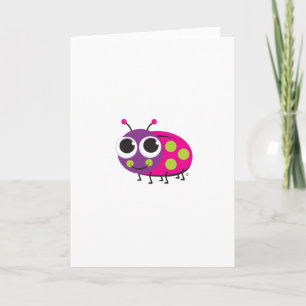 Tarjeta de saludo de Ladybug