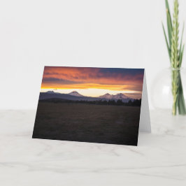 Tarjeta de saludo de las tres hermanas Sunset (en 