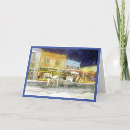 Tarjeta de saludo de los Navidades de 'Hogar por v