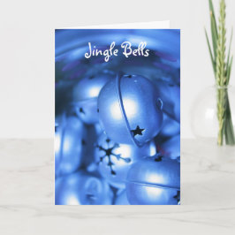 Tarjeta de saludo de los Navidades de Jingle Bells
