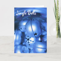 Tarjeta de saludo de los Navidades de Jingle Bells