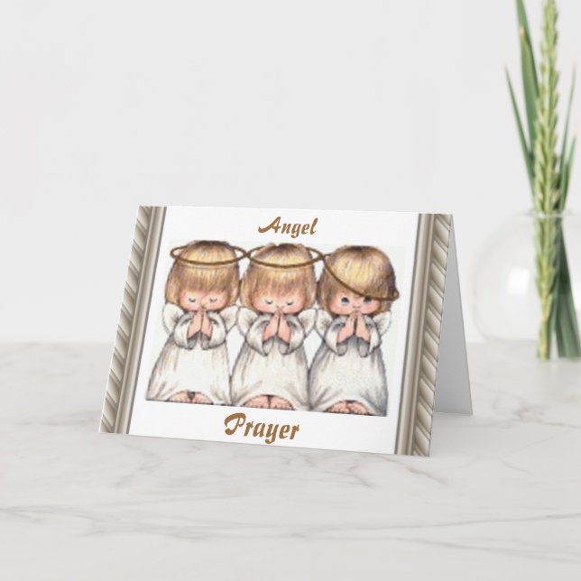 Tarjeta de saludo de los Navidades del Ángel de Gu (Anverso)