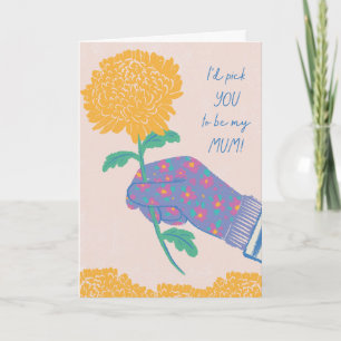 Tarjeta de saludo de Mamá del Día de la Madre