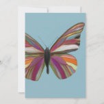 Tarjeta de saludo de mariposa colorida<br><div class="desc">Tarjeta de felicitación</div>