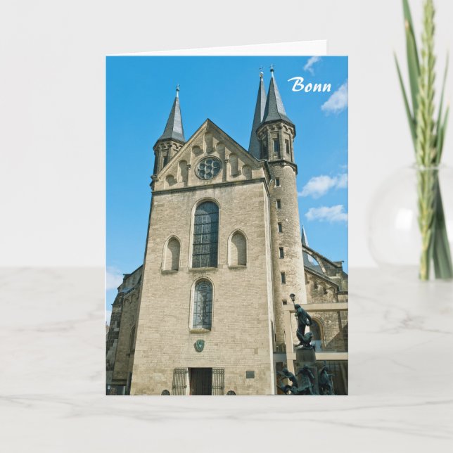 Tarjeta de saludo de Minster (Anverso)