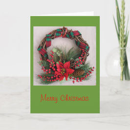 Tarjeta de saludo de navidad