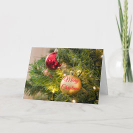 Tarjeta de saludo de Navidad