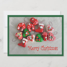 Tarjeta de saludo de navidad