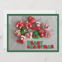 Tarjeta de saludo de navidad