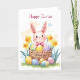 Tarjeta de saludo de Navidad de Pascua