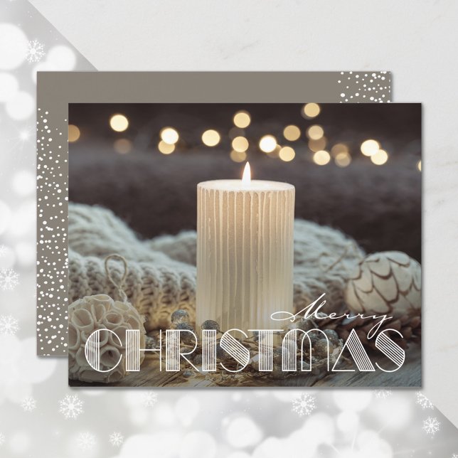 Tarjeta de saludo de Navidad Merry Cosy Budget (Subido por el creador)