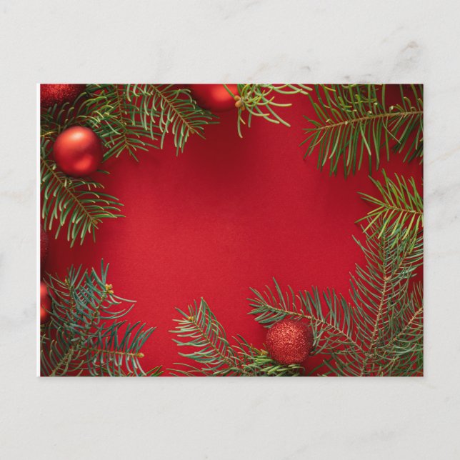 tarjeta de saludo de navidades (Anverso)