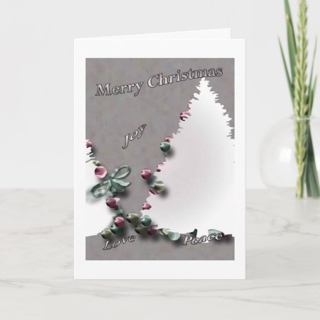 tarjeta de saludo de navidades (Anverso)