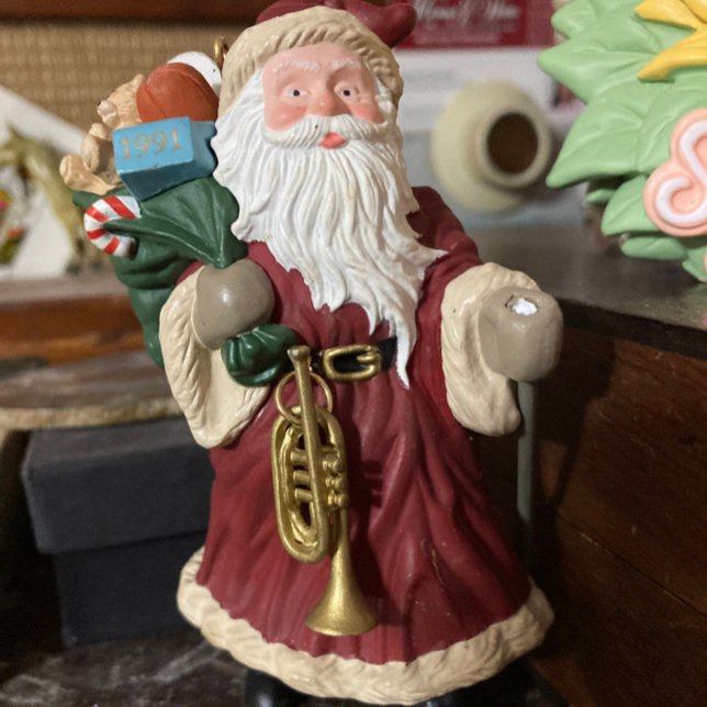 Tarjeta de saludo de navidades con Santa Claus (Subido por el creador)