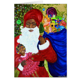 Tarjeta de saludo de Navidades de personalizable -