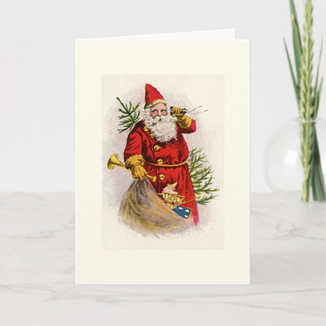 Tarjeta de saludo de Navidades de Santa Vieja (Anverso)