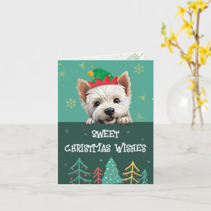 Tarjeta de saludo de Navidades del personalizable