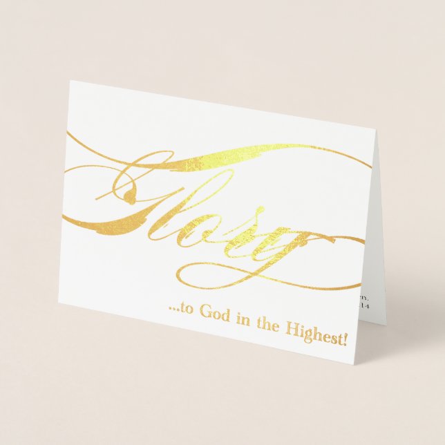 Tarjeta de saludo de Navidades del Relieve metaliz (Anverso)