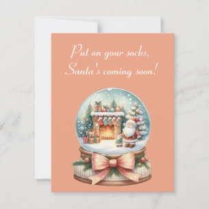 Tarjeta de saludo de Navidades divertidos
