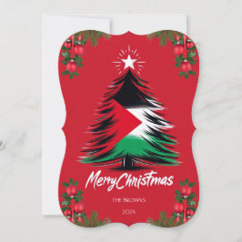 Tarjeta de saludo de navidades PALESTINOS