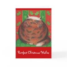 Tarjeta de saludo de navidades Pud