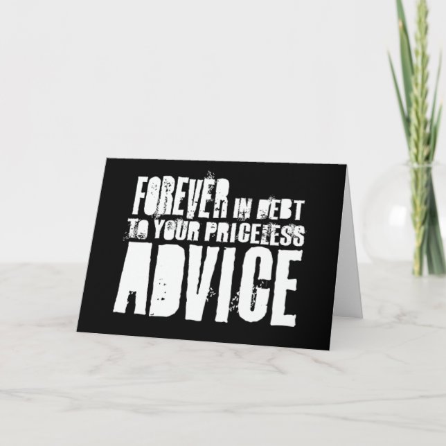 Tarjeta de saludo de Nirvana Lyrics (Anverso)