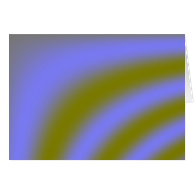 Tarjeta de saludo de nubes fluorescentes (Anverso (Horizontal))