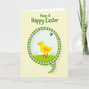 Tarjeta de saludo de pájaro de primavera