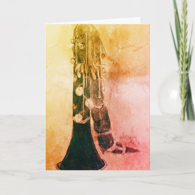 Tarjeta de saludo de perro azúcares (Anverso)