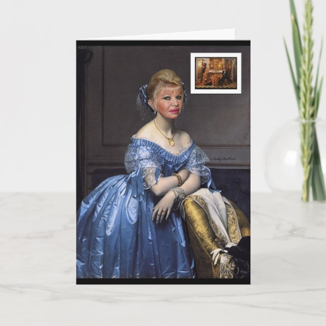 Tarjeta de saludo de Personalizable de aniversario (Anverso)