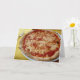Tarjeta de saludo de pizza de queso (Small Plant)