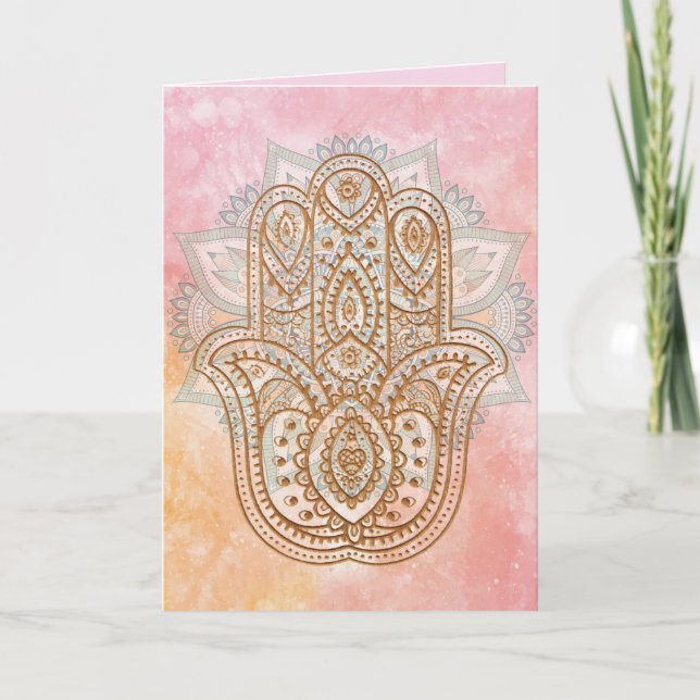 tarjeta de saludo de protección universal (Anverso)